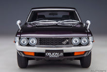 Indlæs billede til gallerivisning 1/18 Toyota Celica Liftback 2000 GT (RA25), 1973, dark purple metallic 1:18