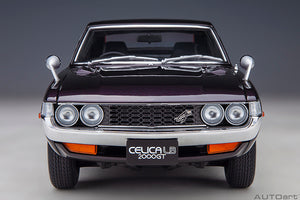 TOYOTA CELICA LIFTBACK 2000 GT 1973 DARK PURPLE MET