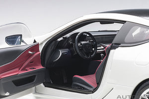 Lexus LC500, white/dark rose interior  1:18