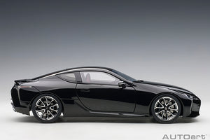 Lexus LC500, black/dark rose interior  1:18