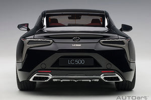 Lexus LC500, black/dark rose interior  1:18