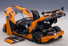 Indlæs billede til gallerivisning KOENIGSEGG AGERA RS 2015 ORANGE/CARBON 1:18