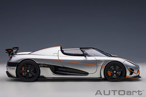 KOENIGSEGG AGERA RS 2015 MOON SILVER CARBON BLACK