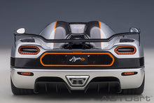 Indlæs billede til gallerivisning KOENIGSEGG AGERA RS 2015 MOON SILVER CARBON BLACK