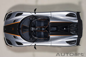 KOENIGSEGG AGERA RS 2015 MOON SILVER CARBON BLACK