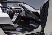 Indlæs billede til gallerivisning KOENIGSEGG AGERA RS 2015 MOON SILVER CARBON BLACK