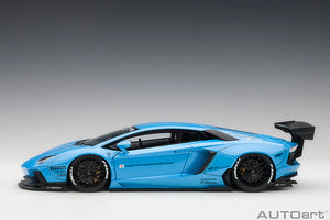 Liberty Walk Lamborghini Aventador, blue 1:18