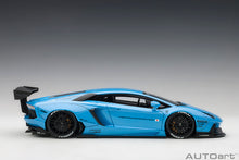 Indlæs billede til gallerivisning Liberty Walk Lamborghini Aventador, blue 1:18