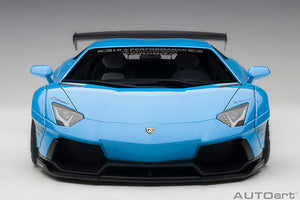 Liberty Walk Lamborghini Aventador, blue 1:18