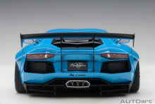 Indlæs billede til gallerivisning Liberty Walk Lamborghini Aventador, blue 1:18