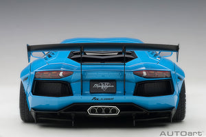 Liberty Walk Lamborghini Aventador, blue 1:18