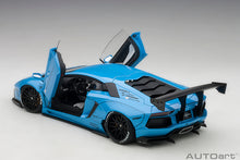 Indlæs billede til gallerivisning Liberty Walk Lamborghini Aventador, blue 1:18