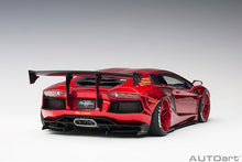 Indlæs billede til gallerivisning Liberty Walk Lamborghini Aventador with Red Wheels, red 1:18