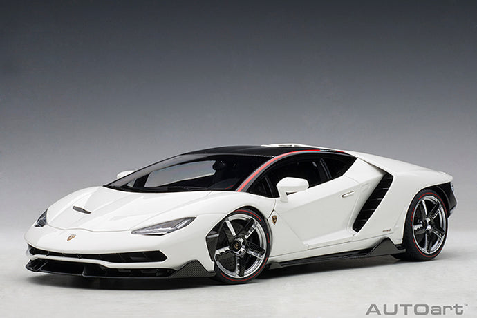 Lamborghini Centenario, bianco isis 1:18