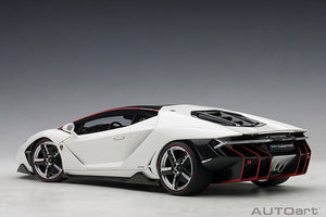 Lamborghini Centenario, bianco isis 1:18
