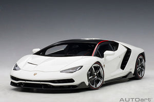 Lamborghini Centenario, bianco isis 1:18