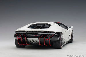 Lamborghini Centenario, bianco isis 1:18