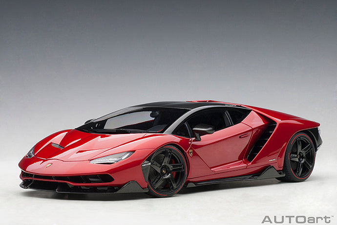 Lamborghini Centenario, rosso efesto 1:18