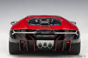 Lamborghini Centenario, rosso efesto 1:18