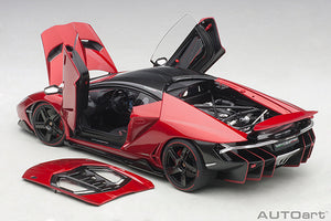 Lamborghini Centenario, rosso efesto 1:18