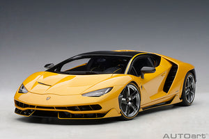 Lamborghini Centenario, new giallo orion 1:18