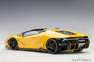 Lamborghini Centenario Roadster, yellow 1:18