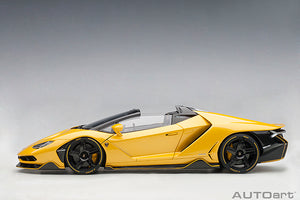 Lamborghini Centenario Roadster, yellow 1:18