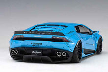 Indlæs billede til gallerivisning Liberty Walk Lamborghini Huracan, blue metallic 1:18