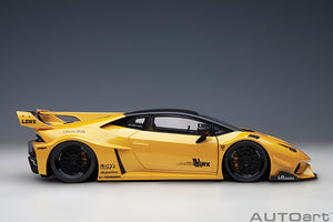 LAMBORGHINI HURACAN LIBERTY WALK LB SILHOUETTE WORKS GT 2018 YELLOW MET
