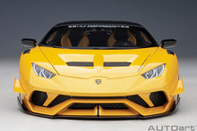 Indlæs billede til gallerivisning LAMBORGHINI HURACAN LIBERTY WALK LB SILHOUETTE WORKS GT 2018 YELLOW MET