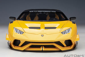 LAMBORGHINI HURACAN LIBERTY WALK LB SILHOUETTE WORKS GT 2018 YELLOW MET