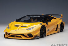 Indlæs billede til gallerivisning LAMBORGHINI HURACAN LIBERTY WALK LB SILHOUETTE WORKS GT 2018 YELLOW MET
