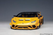 Indlæs billede til gallerivisning LAMBORGHINI HURACAN LIBERTY WALK LB SILHOUETTE WORKS GT 2018 YELLOW MET