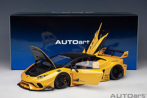 LAMBORGHINI HURACAN LIBERTY WALK LB SILHOUETTE WORKS GT 2018 YELLOW MET