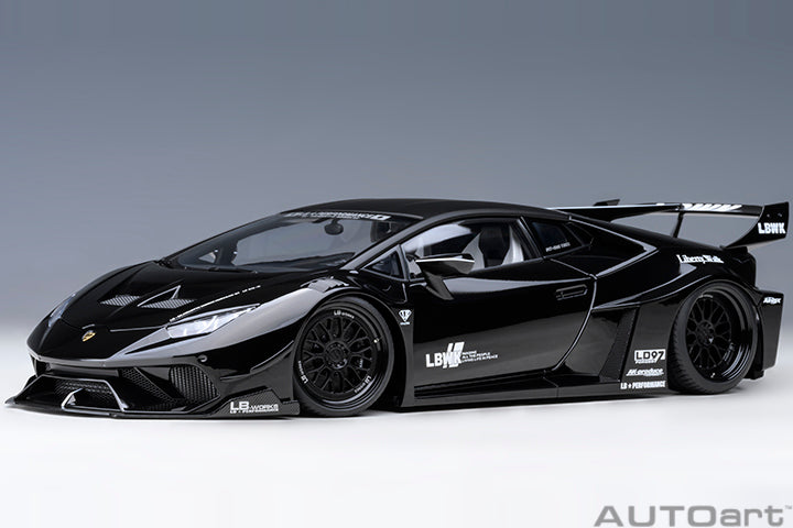LAMBORGHINI HURACAN LIBERTY WALK LB SILHOUETTE WORKS GT 2018 BLACK