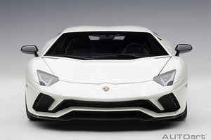 2017 Lamborghini Aventador S, white  1:18