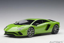 Indlæs billede til gallerivisning 3x 2017 Lamborghini Aventador S, white, green, yellow  1:18