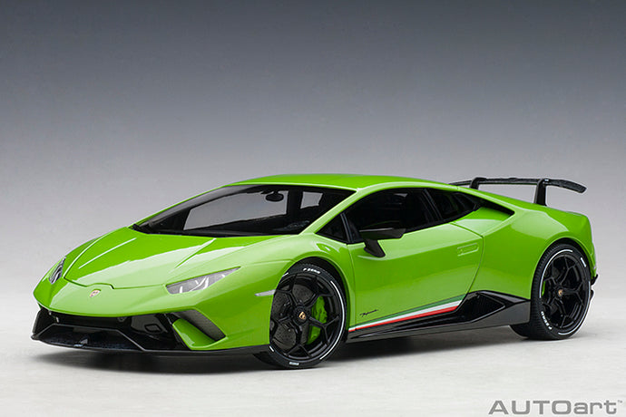 Lamborghini Huracan Performante, verde mantis 1:18
