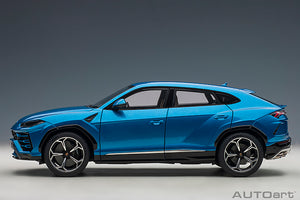 LAMBORGHINI URUS 2018 BLUE 1:18