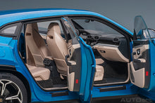 Indlæs billede til gallerivisning LAMBORGHINI URUS 2018 BLUE 1:18