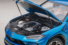 Indlæs billede til gallerivisning LAMBORGHINI URUS 2018 BLUE 1:18