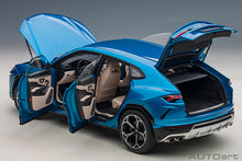 Indlæs billede til gallerivisning LAMBORGHINI URUS 2018 BLUE 1:18