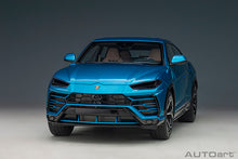 Indlæs billede til gallerivisning LAMBORGHINI URUS 2018 BLUE 1:18