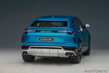 Indlæs billede til gallerivisning LAMBORGHINI URUS 2018 BLUE 1:18