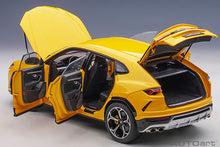 Indlæs billede til gallerivisning Lamborghini Urus, yellow 1:18
