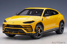 Indlæs billede til gallerivisning Lamborghini Urus, yellow 1:18