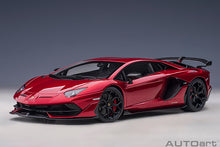 Indlæs billede til gallerivisning LAMBORGHINI AVENTADOR SVJ 2018 ROSSO EFESTO - RED MET