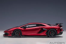 Indlæs billede til gallerivisning LAMBORGHINI AVENTADOR SVJ 2018 ROSSO EFESTO - RED MET