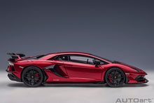Indlæs billede til gallerivisning LAMBORGHINI AVENTADOR SVJ 2018 ROSSO EFESTO - RED MET