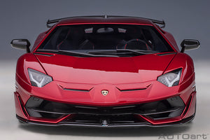 LAMBORGHINI AVENTADOR SVJ 2018 ROSSO EFESTO - RED MET